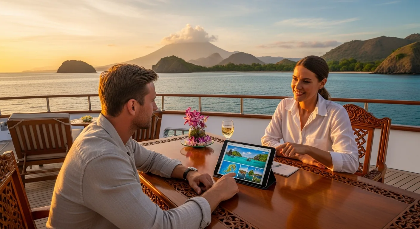 Contact Komodo Liveaboard Luxury — Book Your HNW Charter