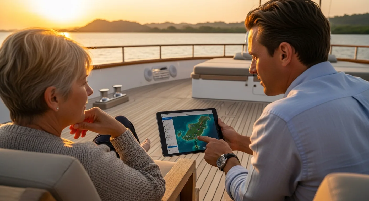 Fine Dining Onboard Komodo Luxury — Chef, Wine, HNW Service