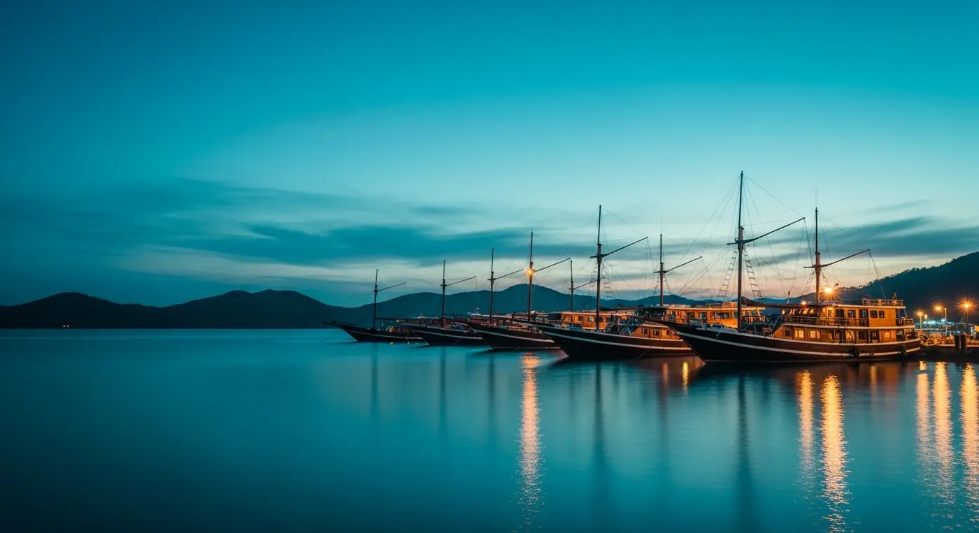 Labuan Bajo Liveaboard — Departures, Harbour & Embarkation